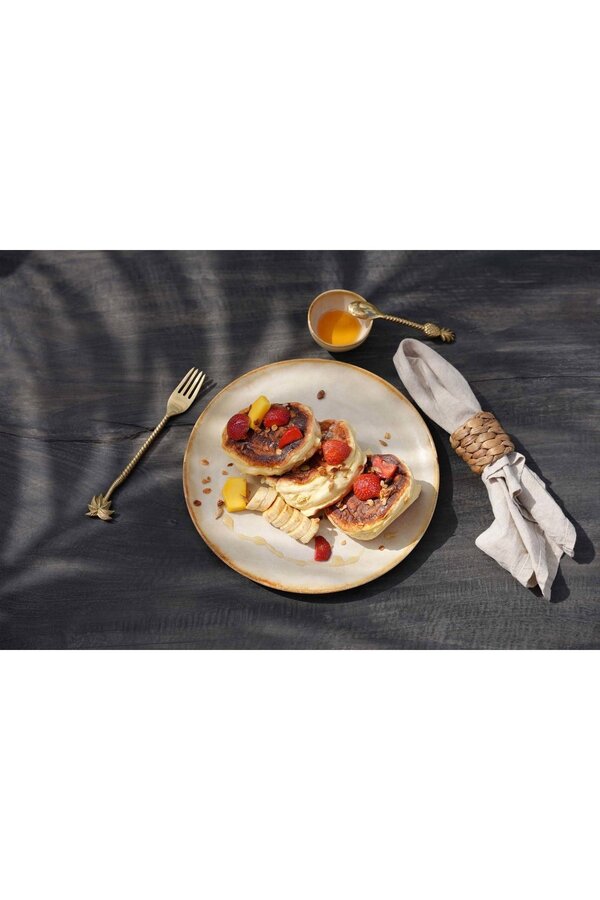 Die Leinenserviette – Weiß – 4er-Set