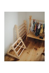 Kinderspielzeug Holz Pikler Dreieck / Dreieck Klettergerüst / Kletterdreieck – klein