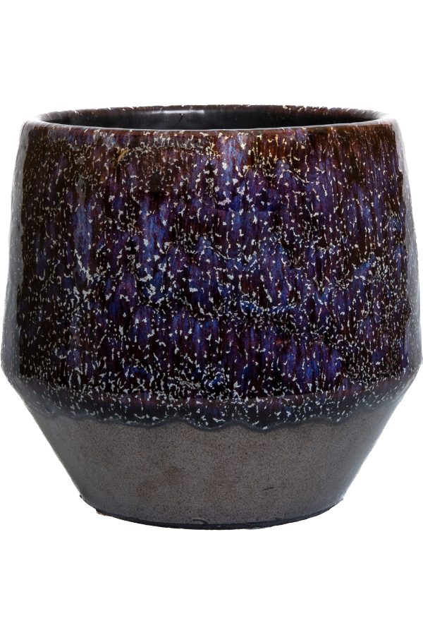 Nebel Orchideentopf Aubergine