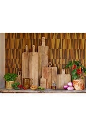 Capri-Servierbrett – L90 x B18 cm – 100 % FSC-Mangoholz – Braun