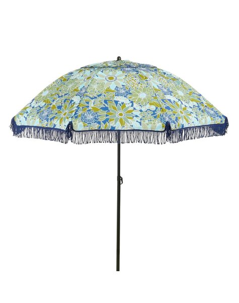 Blumenparasol – H238 x Ø220 cm – Blau