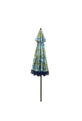 Blumenparasol – H238 x Ø220 cm – Blau