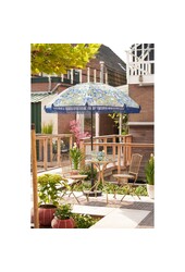 Blumenparasol – H238 x Ø220 cm – Blau