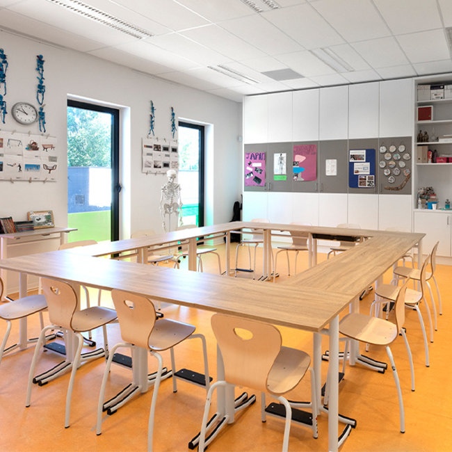 QuattroSwing-H6 leerlingstoel PO