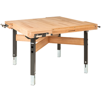 Techni Meubel Quattro Deluxe werkbank vierkant