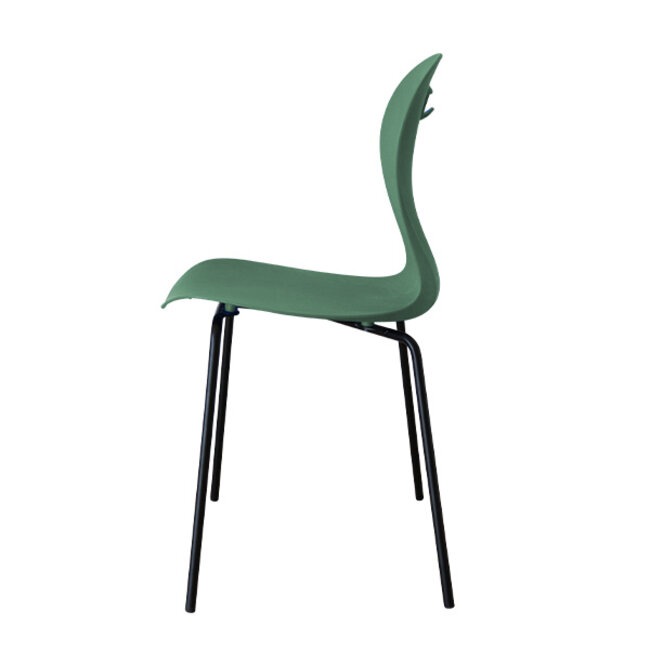 Coot circulaire leerlingstoel vierpootmodel