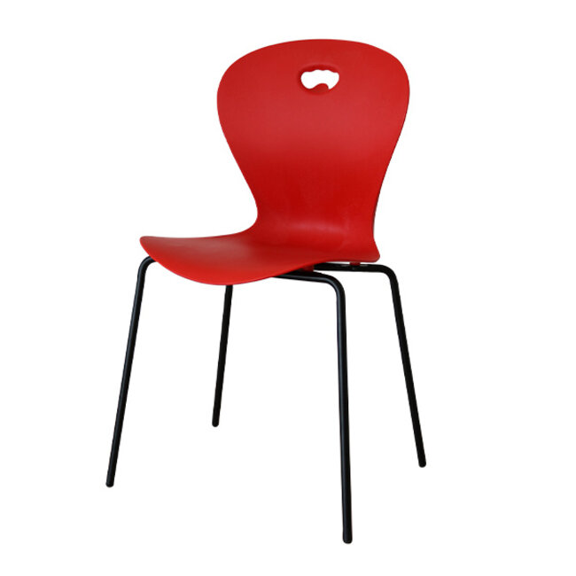 Coot circulaire leerlingstoel vierpootmodel