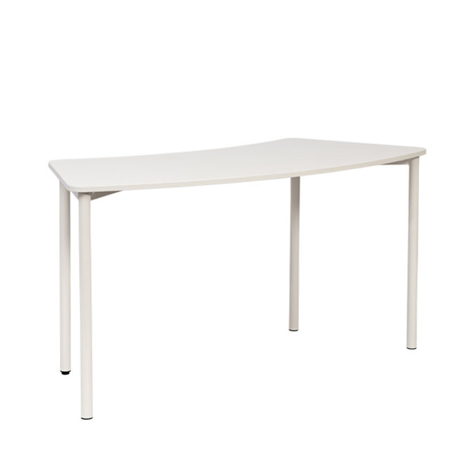 Twist gebogen instructietafel 153x60 cm