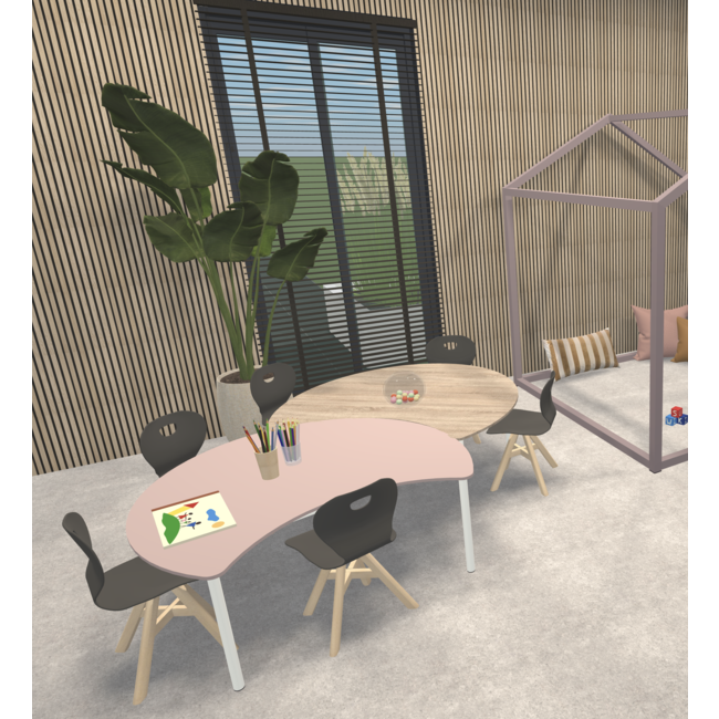 Twist Flow rupsdeel tafel