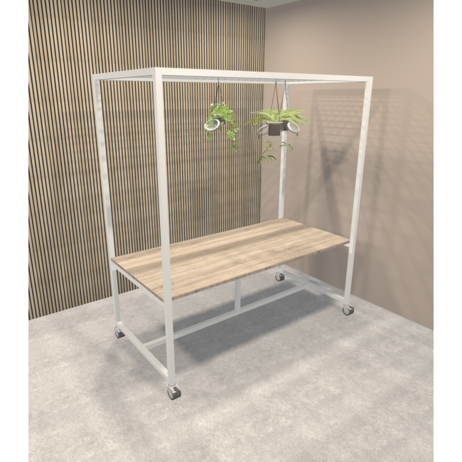 Marktkraam rechthoekige tafels