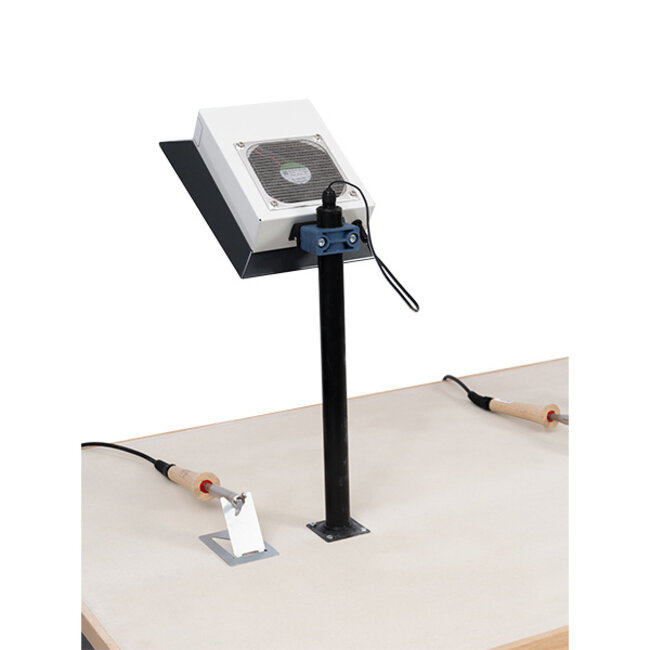 Soldeertafel met persoonlijke afzuiging rechthoek 200 x 80 cm