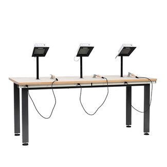 Techni Meubel Soldeertafel met persoonlijke afzuiging rechthoek 200 x 80 cm