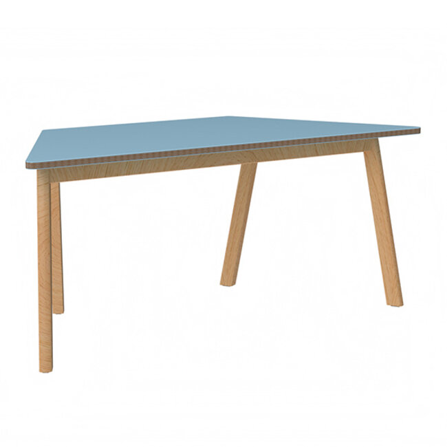 Evi groepstafel trapezium kleuters