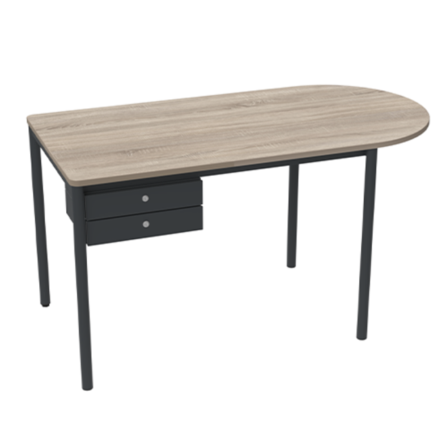 Twist rechthoekige tafel met ronding