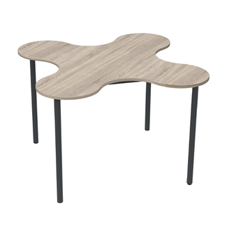 BCI Projectinrichting B.V. Twist Flow klaver tafel