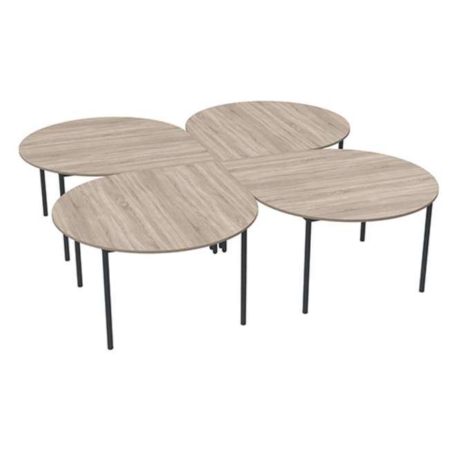 Twist Flow klaverblad tafel