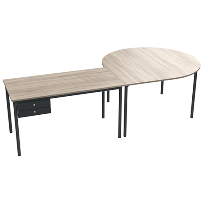 Twist Flow klaverblad tafel