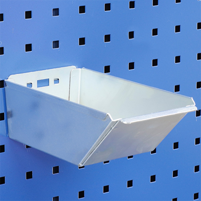 R25 inhaakbaar bakje staal