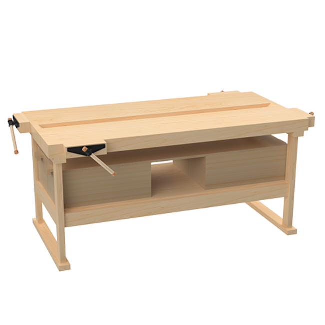 Noud werkbank hout