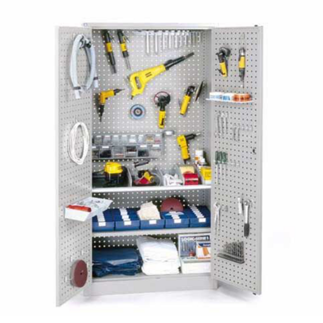 Gereedschap kast met panelen