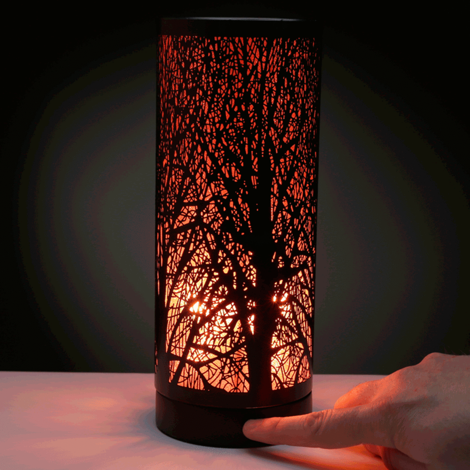 Wax Melt verdamper/ Aroma Lamp Boom Silhouette