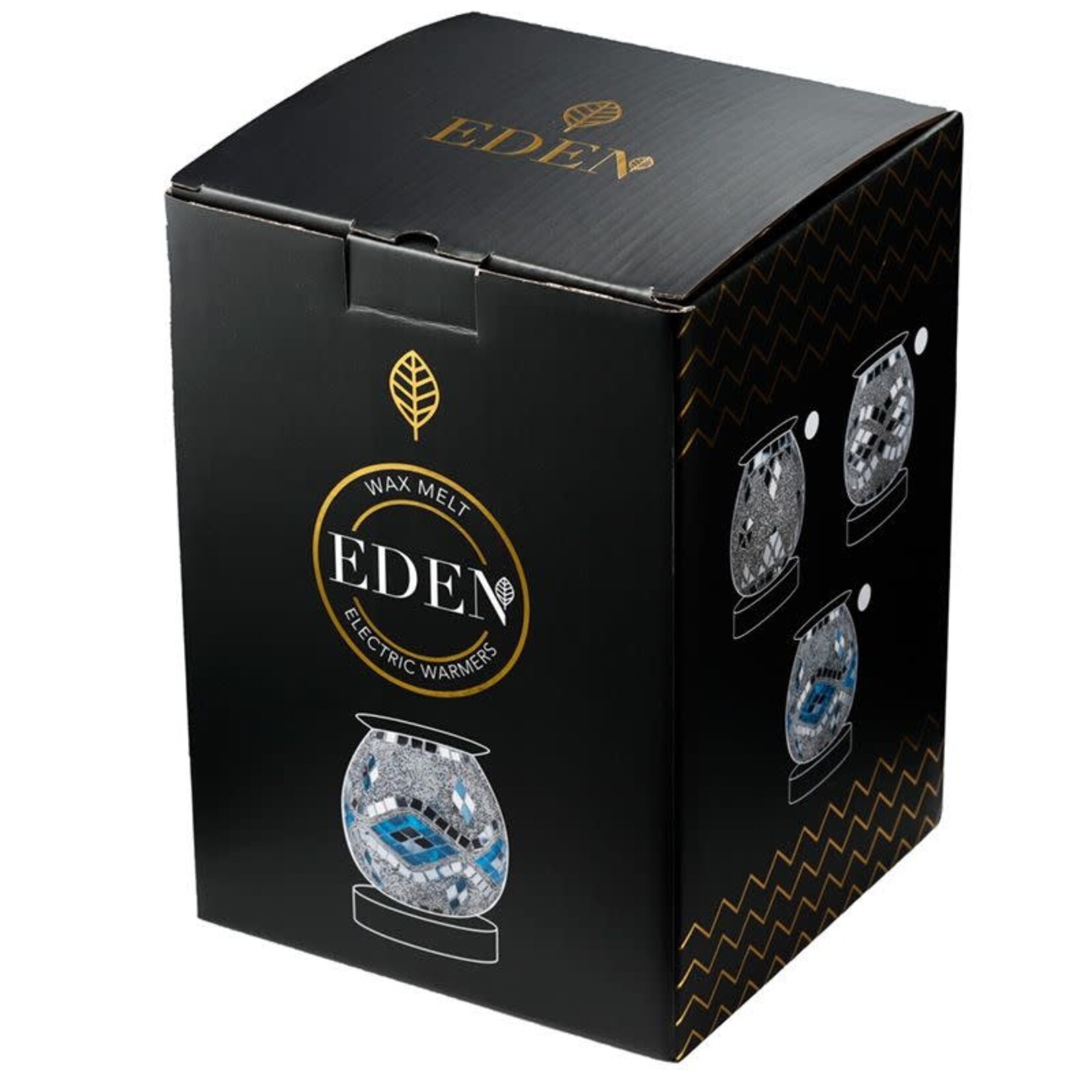 Eden Crackelee Mozaiek Touch Wax Melt Verdamper Aroma Lamp EU-stekker