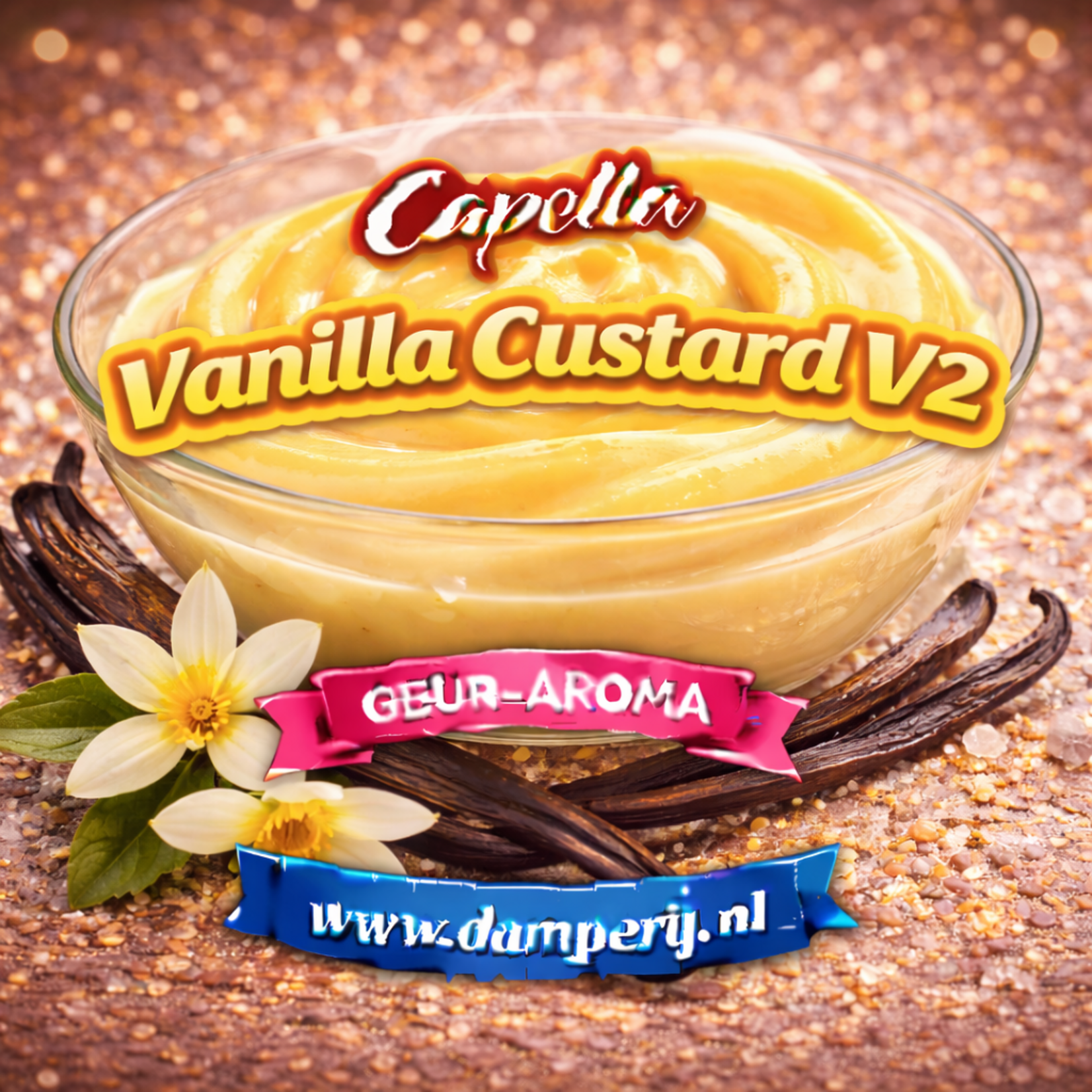 Capella Capella vanille Custard V2 30 ml aroma