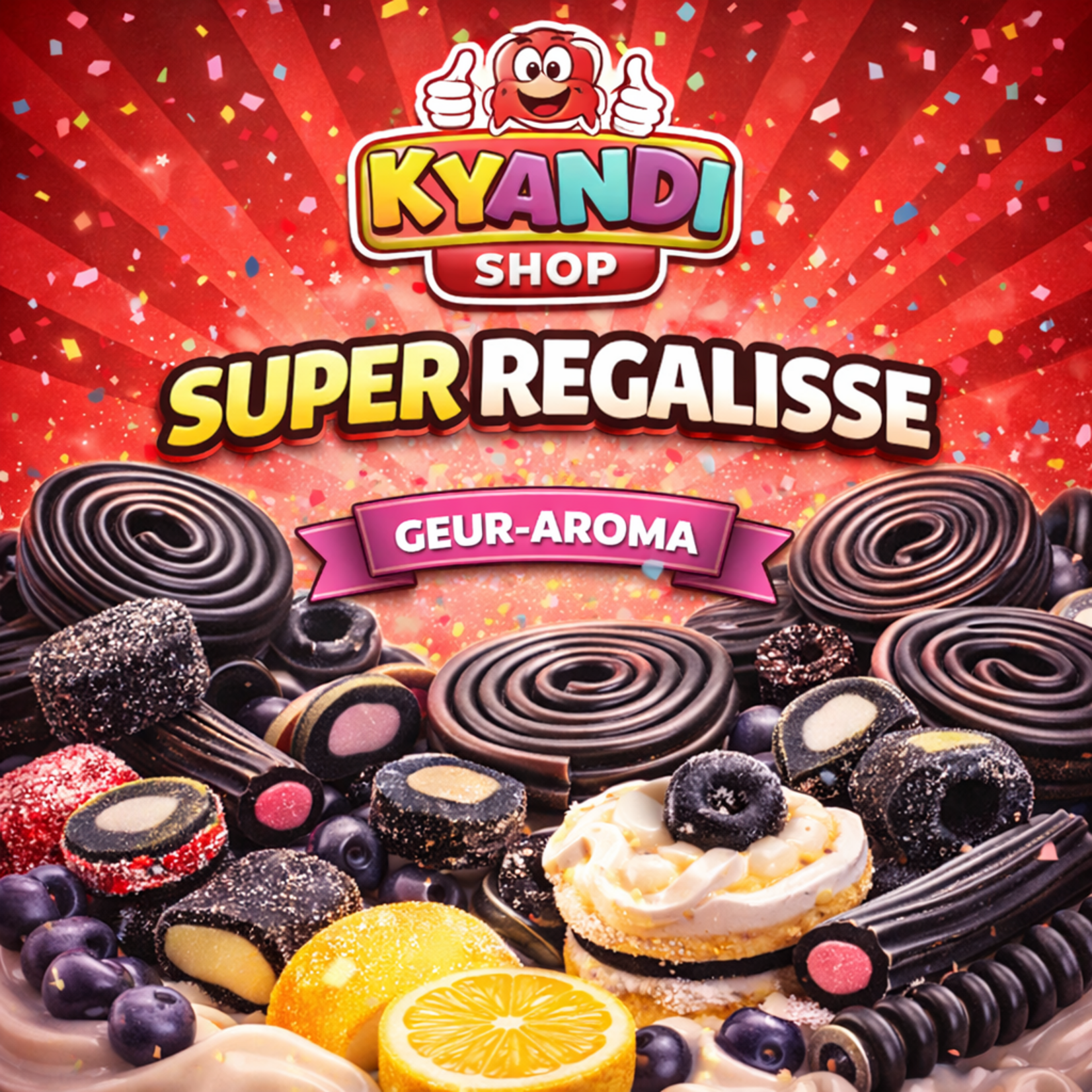 Kyandi Shop aroma 30 ml Kyandi shop Super Regalisse aroma 30 ml