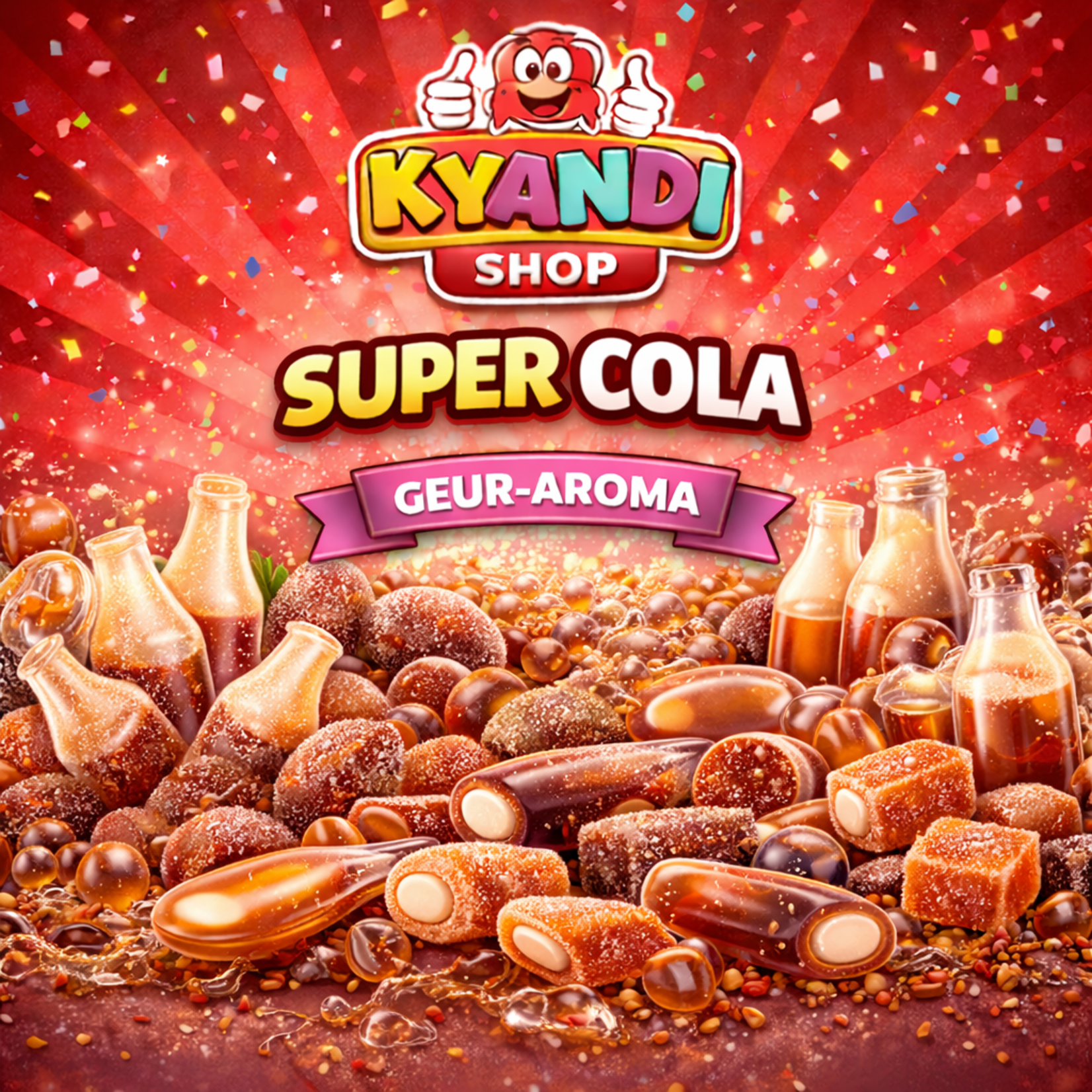 Kyandi Shop aroma 30 ml Kyandi shop Super Cola aroma 30 ml