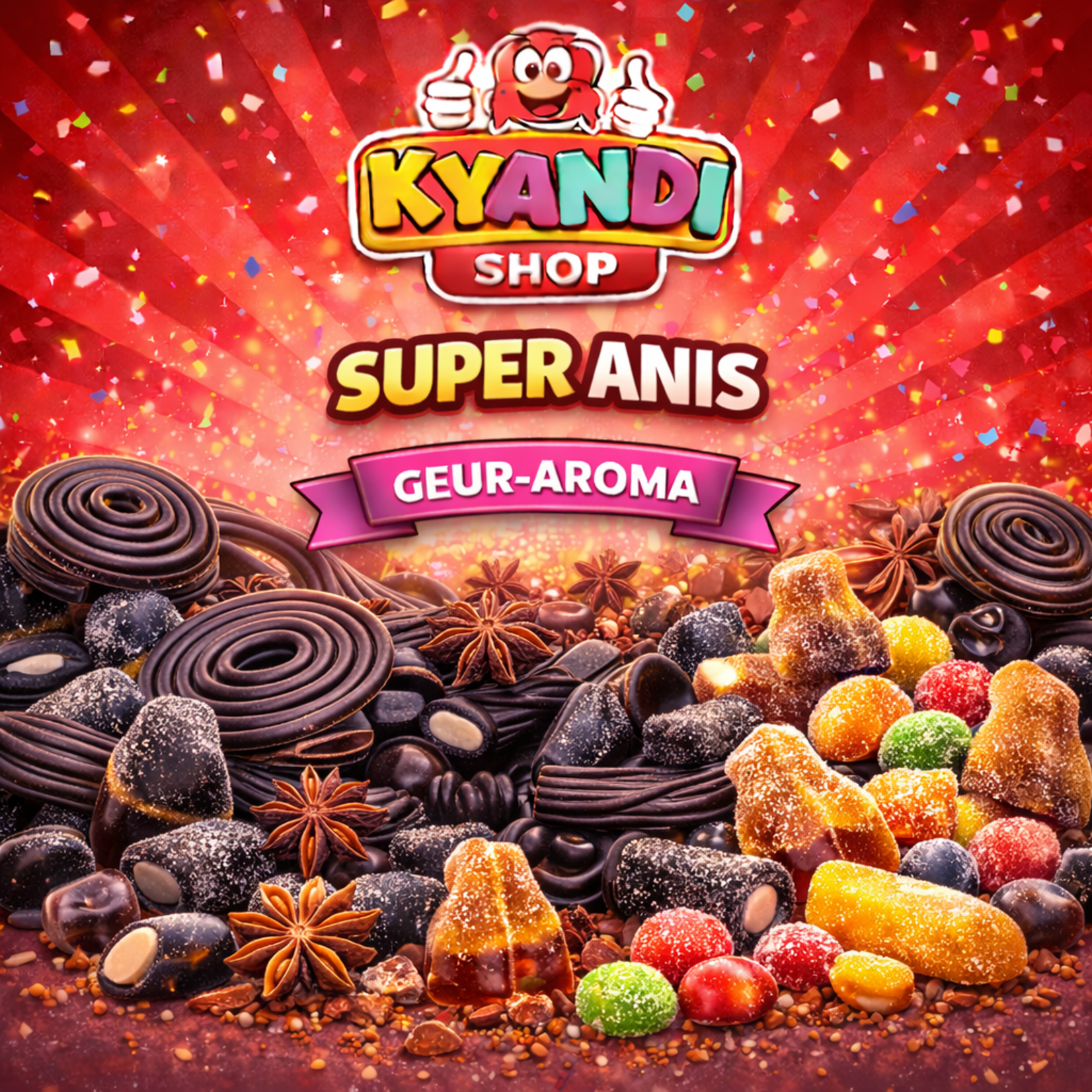 Kyandi Shop aroma 30 ml Kyandi shop Super Anis aroma 30 ml