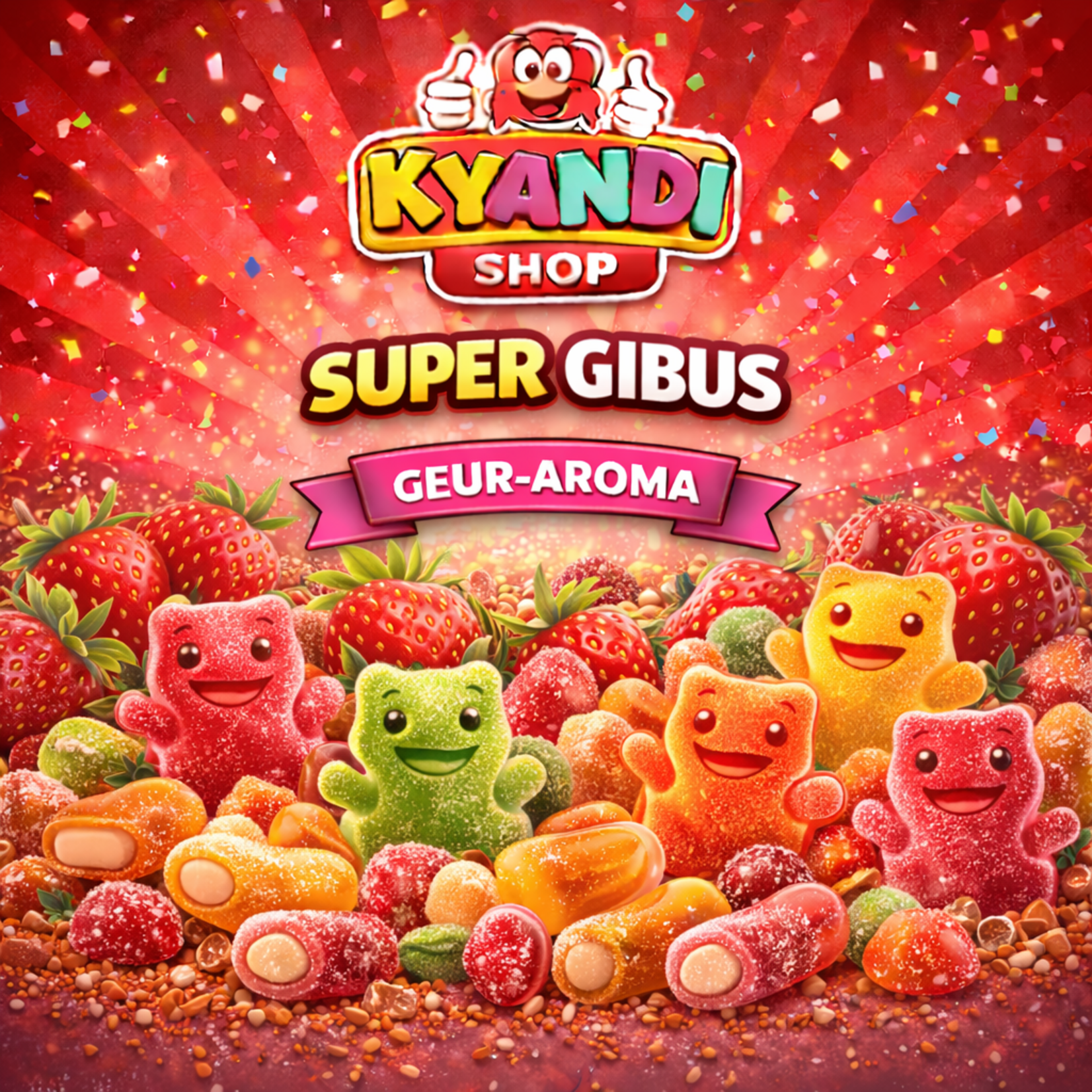 Kyandi Shop aroma 30 ml Kyandi shop Super Gibus aroma 30 ml