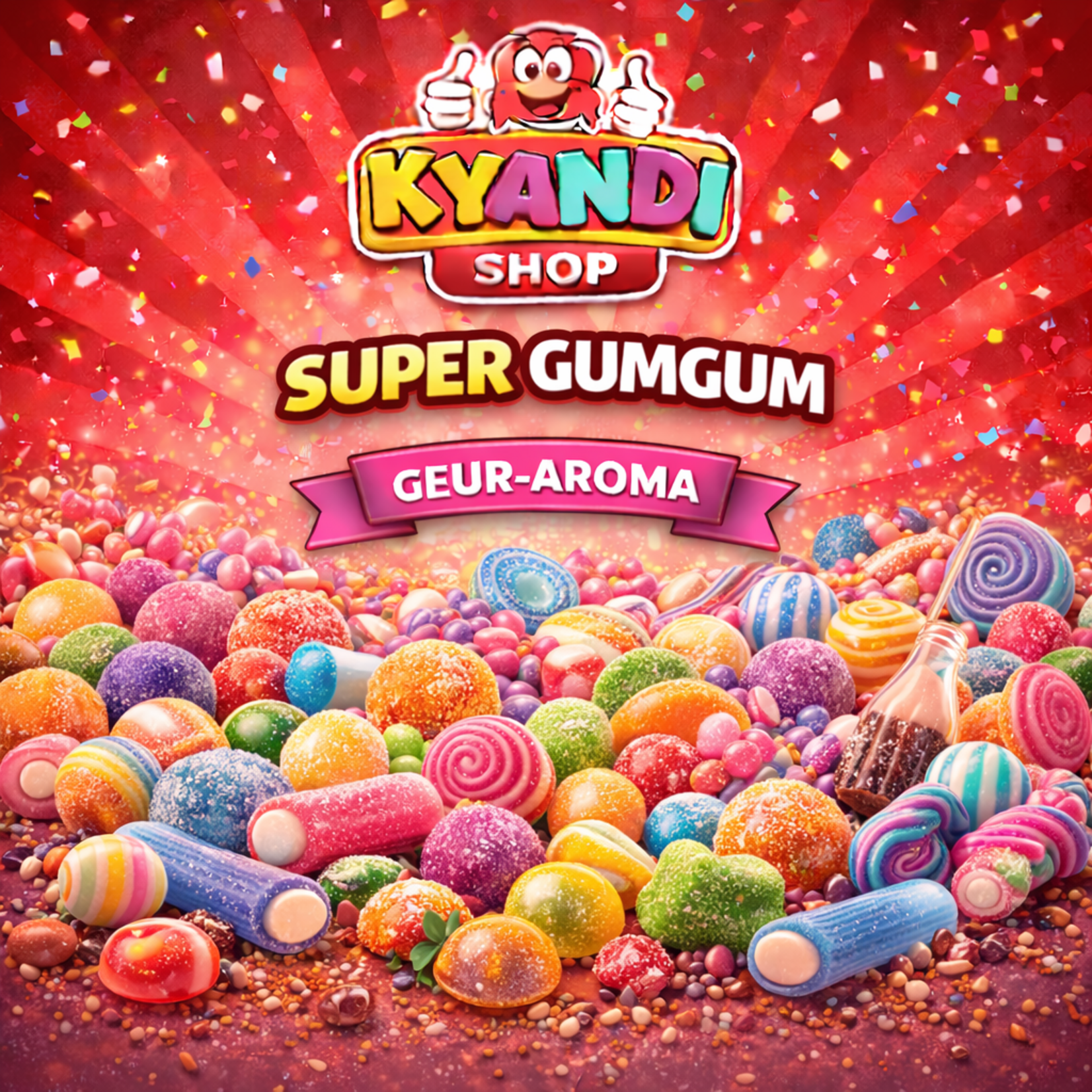 Kyandi Shop aroma 30 ml Kyandi shop Super Gumgum aroma 30 ml