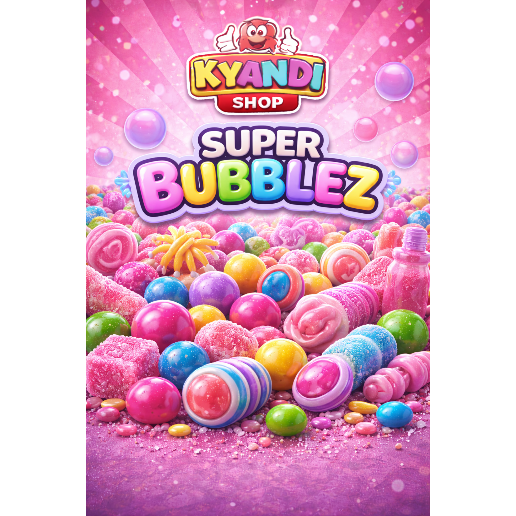 Kyandi Shop aroma 30 ml Kyandi shop Super Bubblez aroma 30 ml