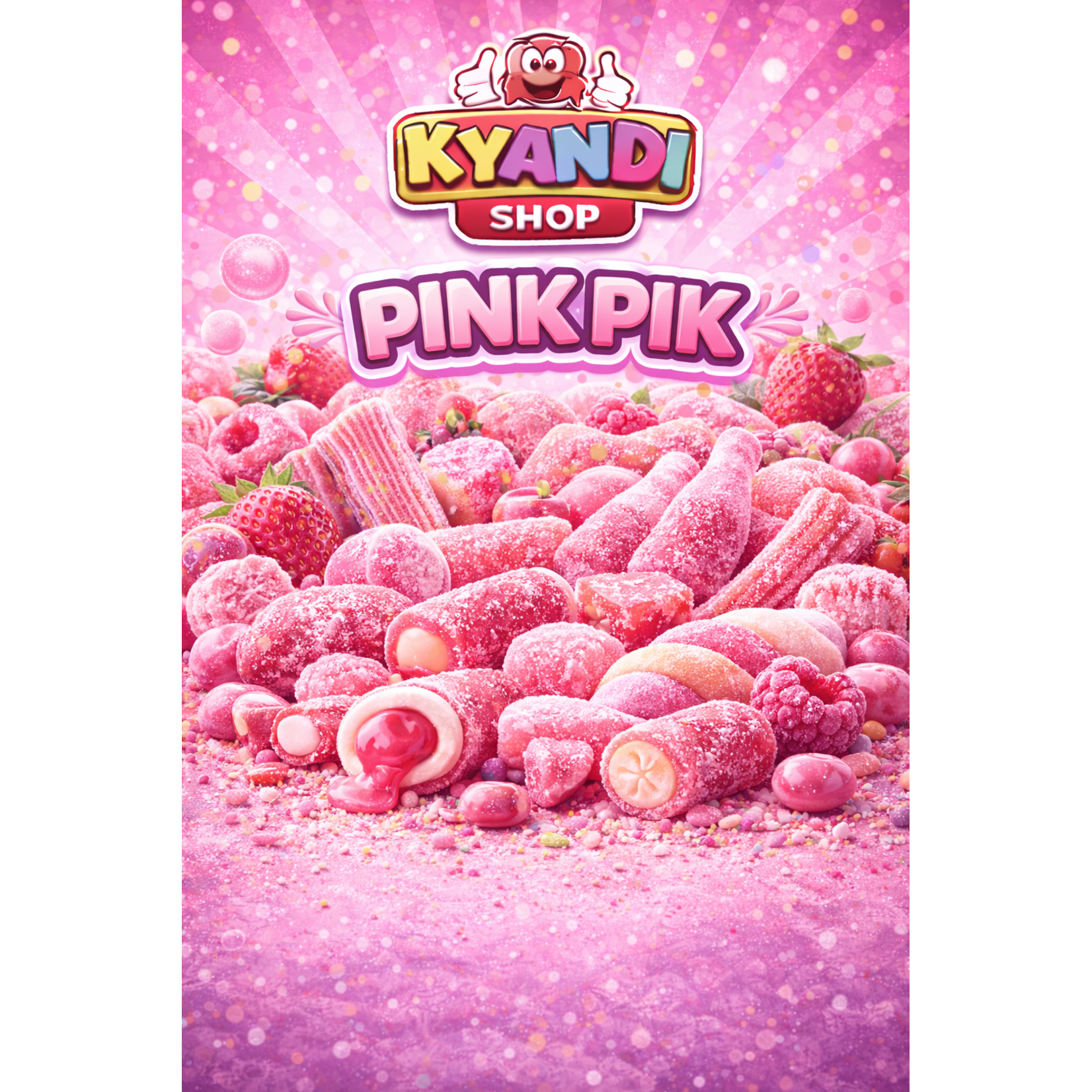 Kyandi Shop aroma 30 ml Kyandi shop Pink pik aroma 30 ml