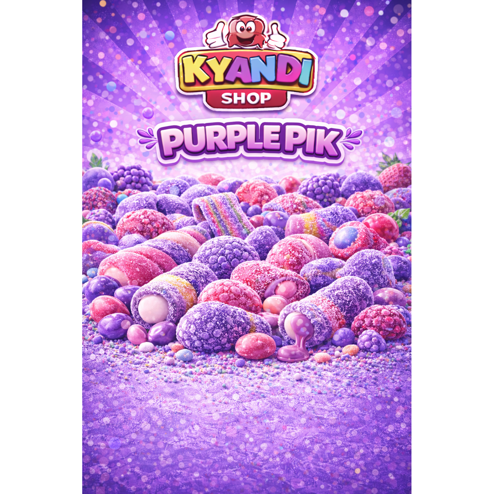 Kyandi Shop aroma 30 ml Kyandi shop purple pik aroma 30 ml