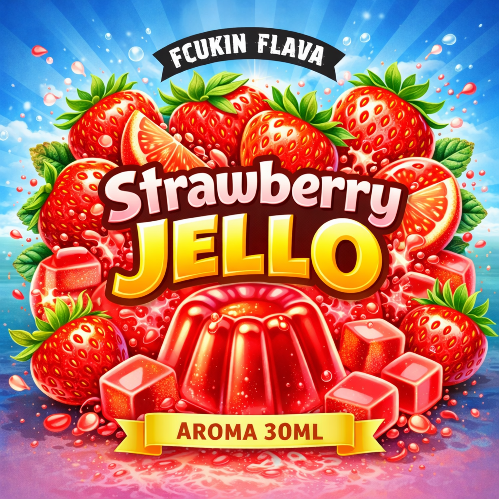 Fcuking Flava Fcukin Flava Strawberry Jello aroma 30 ml