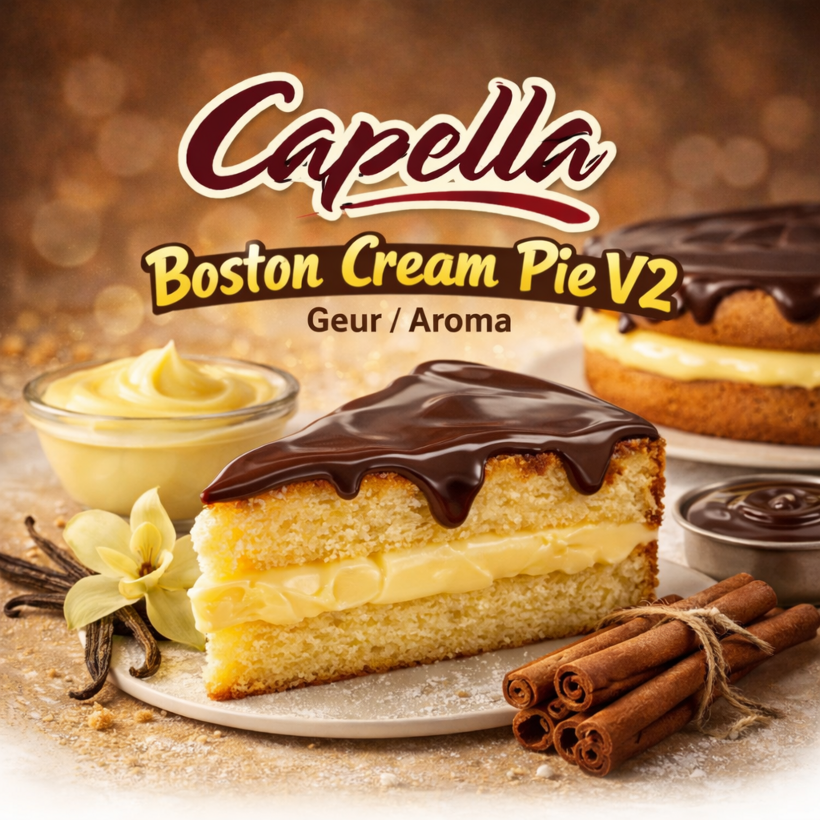 Capella Capella Boston Cream Pie V2 Aroma 30 ml
