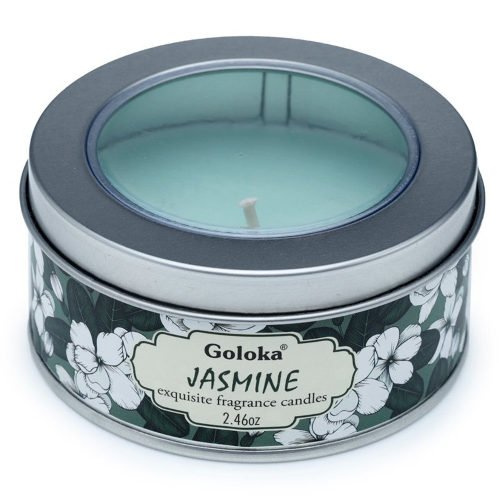 Golaka geurkaarsen Goloka Jasmine Nest Parafine Wax Geurkaars in blik