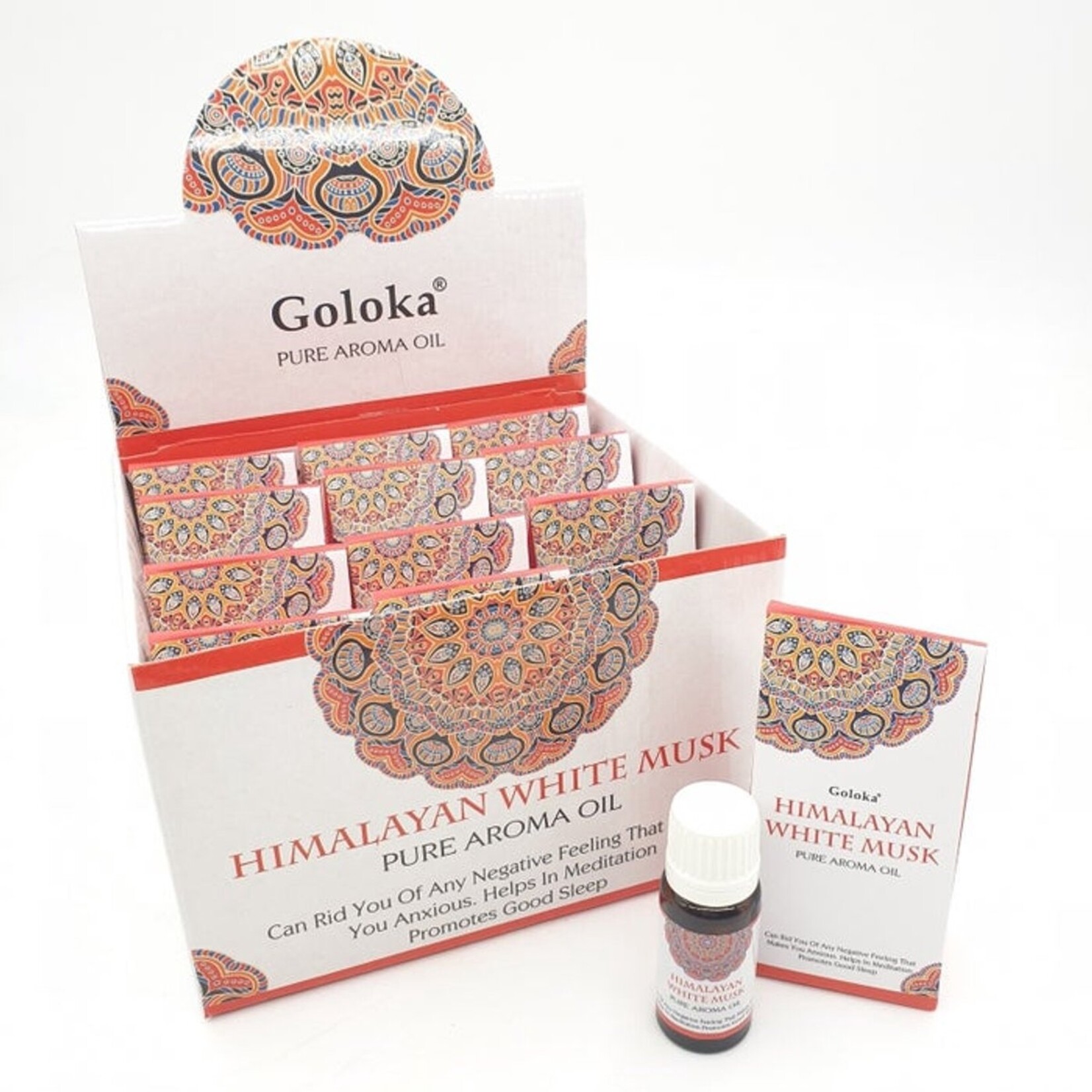 Golaka Geurolie Goloka Himalayan White Musk  Pure Aroma Oil 10 ml
