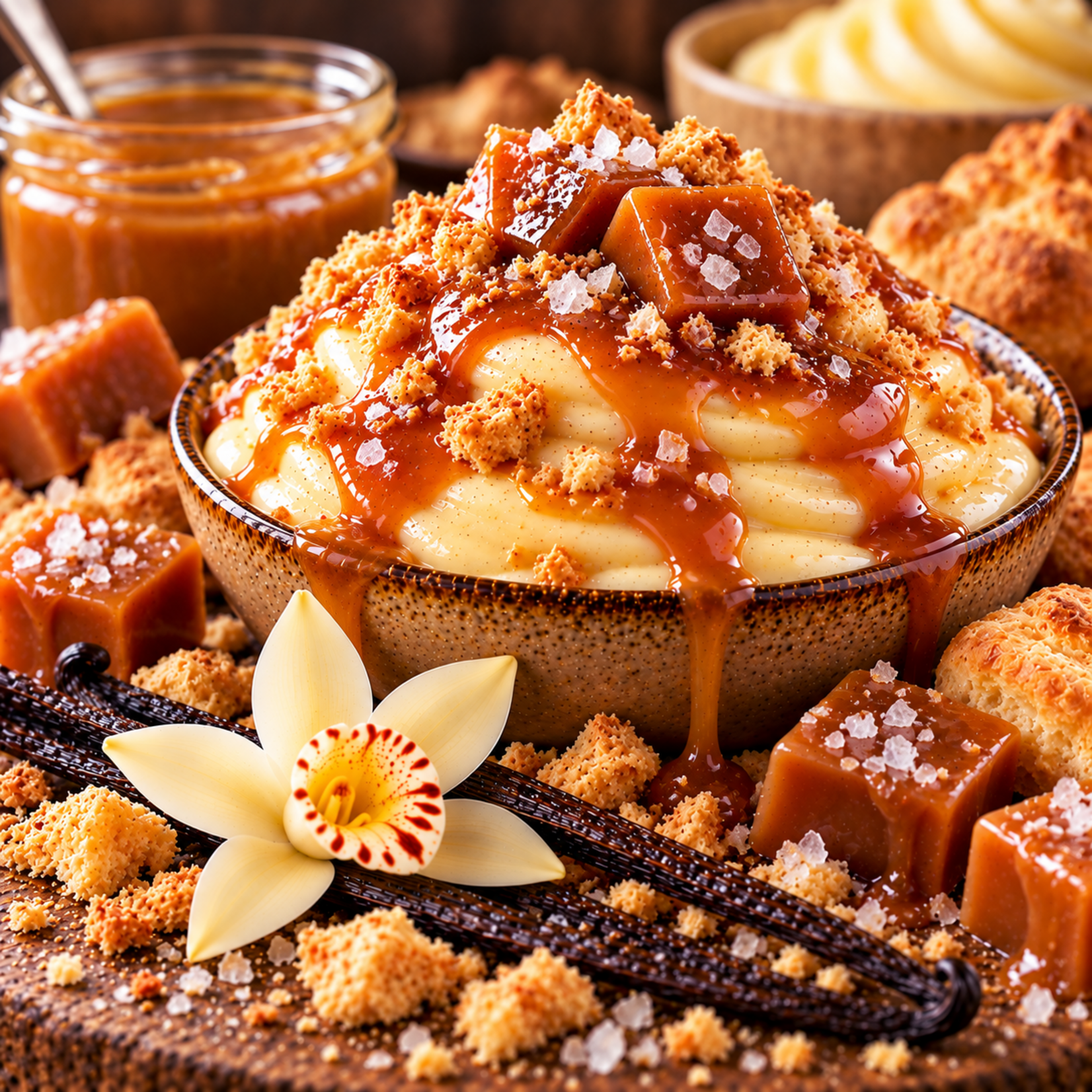 Jax Custard aroma 30 ml Jax Custard - Salted Caramel aroma 30 ml
