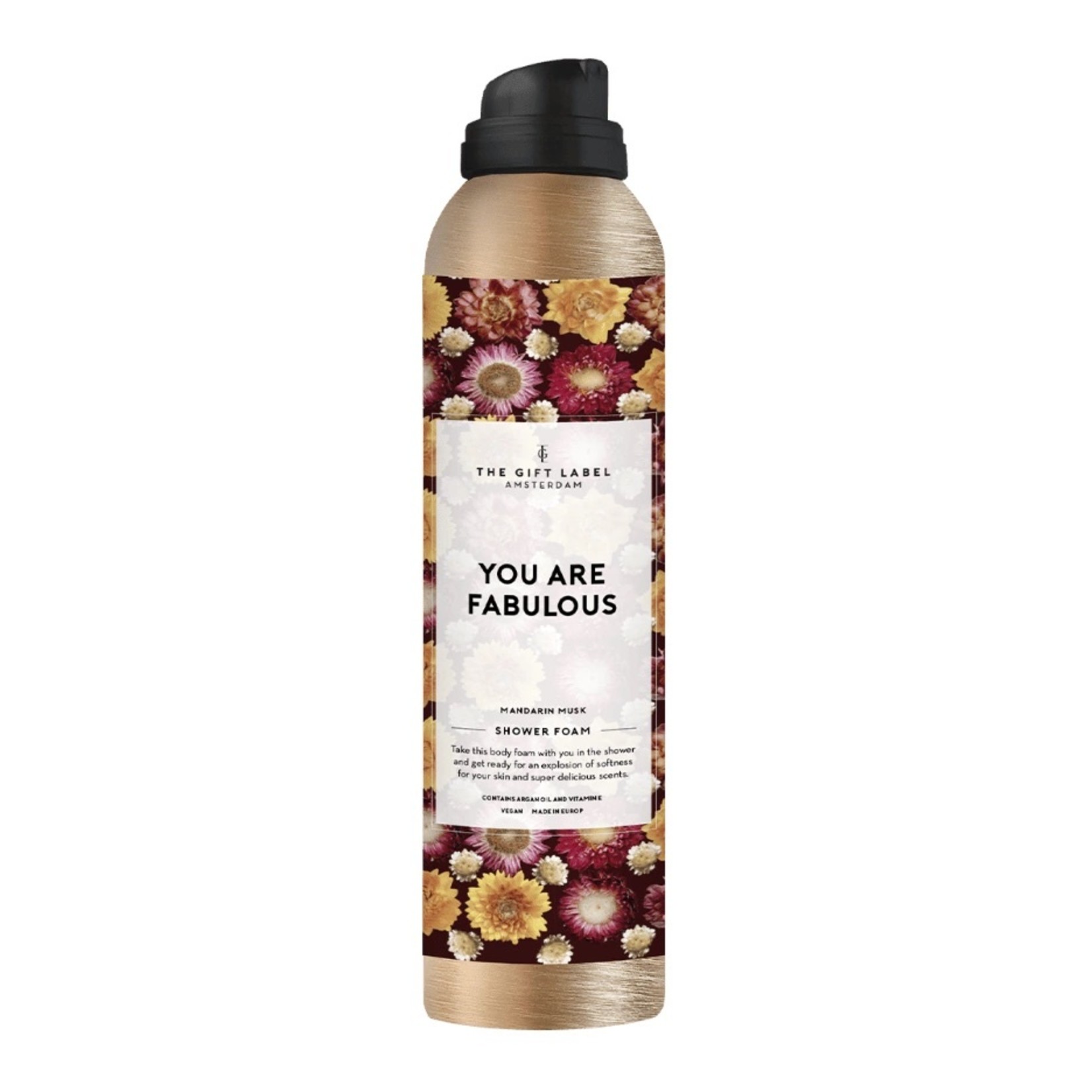 THE GIFT LABEL SHOWER FOAM YOU ARE FABULOUS