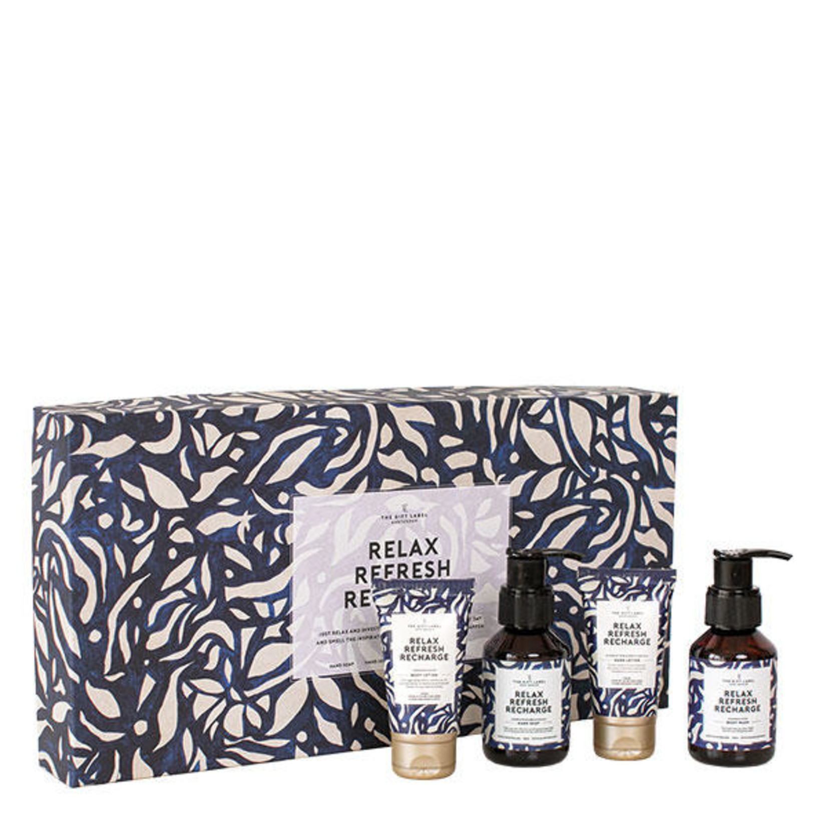 THE GIFT LABEL THE GIFT LABEL RELAX REFRESH RECHARGE GIFT SET