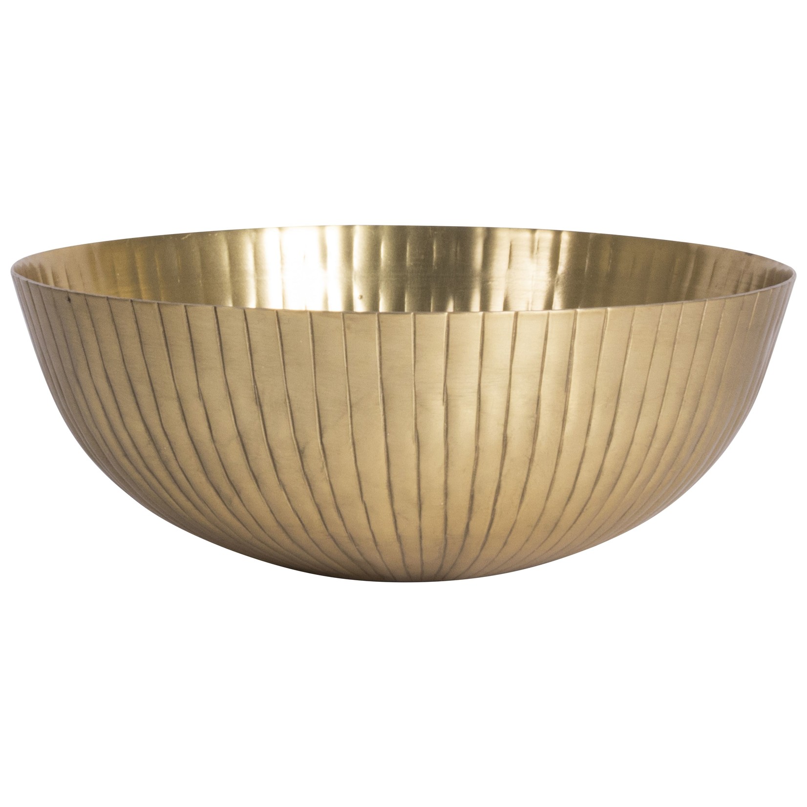 GUSTA DECO SCHAAL 25.5 X 10 CM GOUD