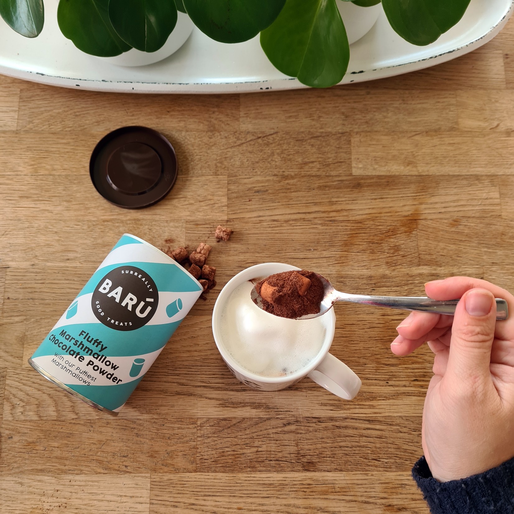 BARU FLUFFY MARSHMALLOW CHOCOLATE POWDER