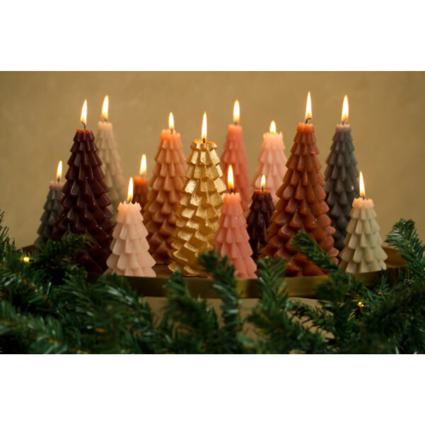 Rustik Lys KERSTBOOM 10X20 CM GOUD