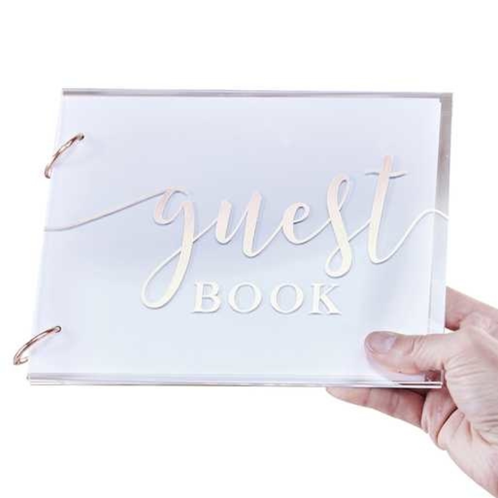 Ginger Ray GINGER RAY ACRYLIC WEDDING GUEST BOOK