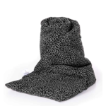 WARMTESJAAL LUIPAARDPRINT KAKIGROEN