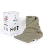 WARMTESJAAL WAFEL OLIJFGROEN