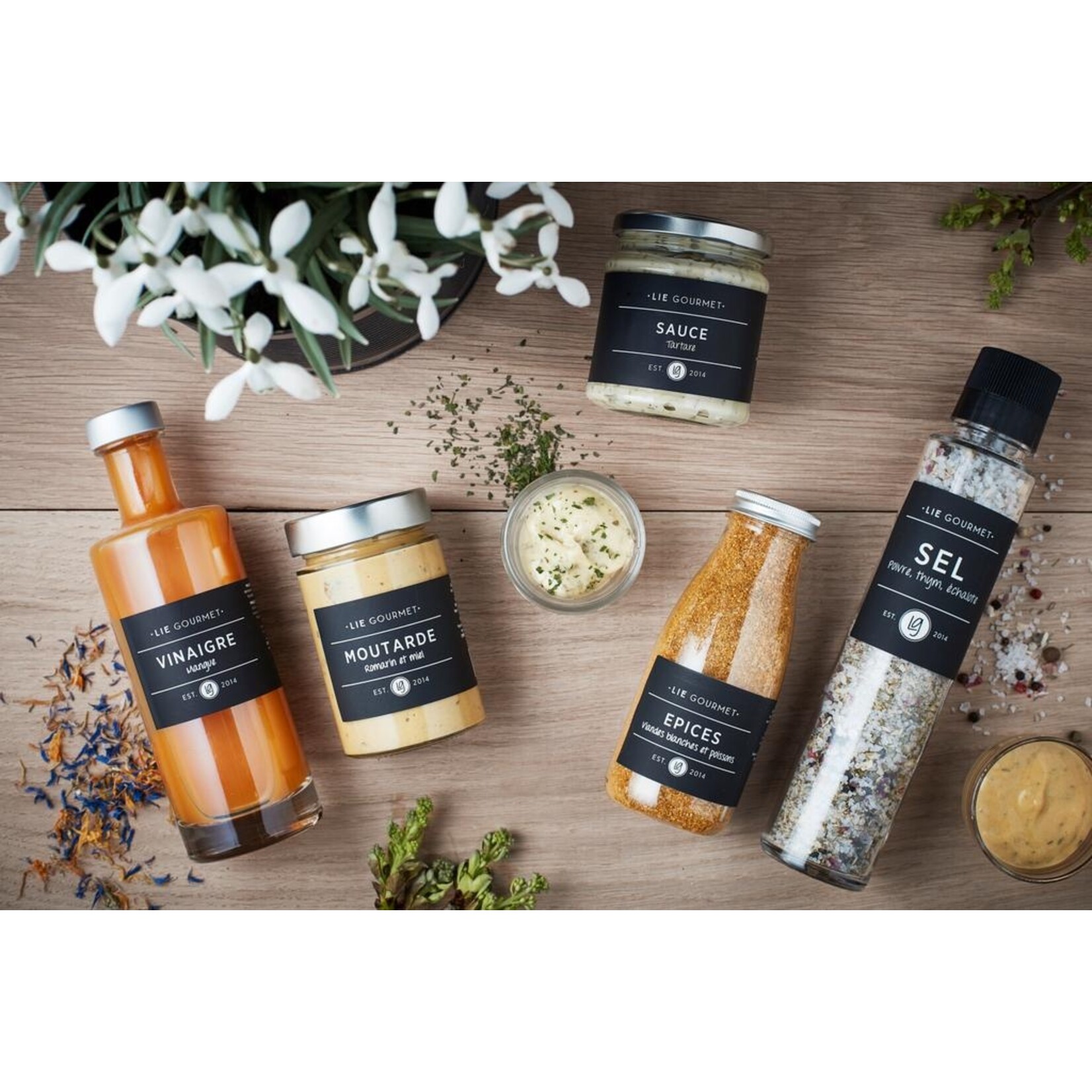 LIE GOURMET ZOUTMOLEN - PEPER, TIJM, SJALOTTEN