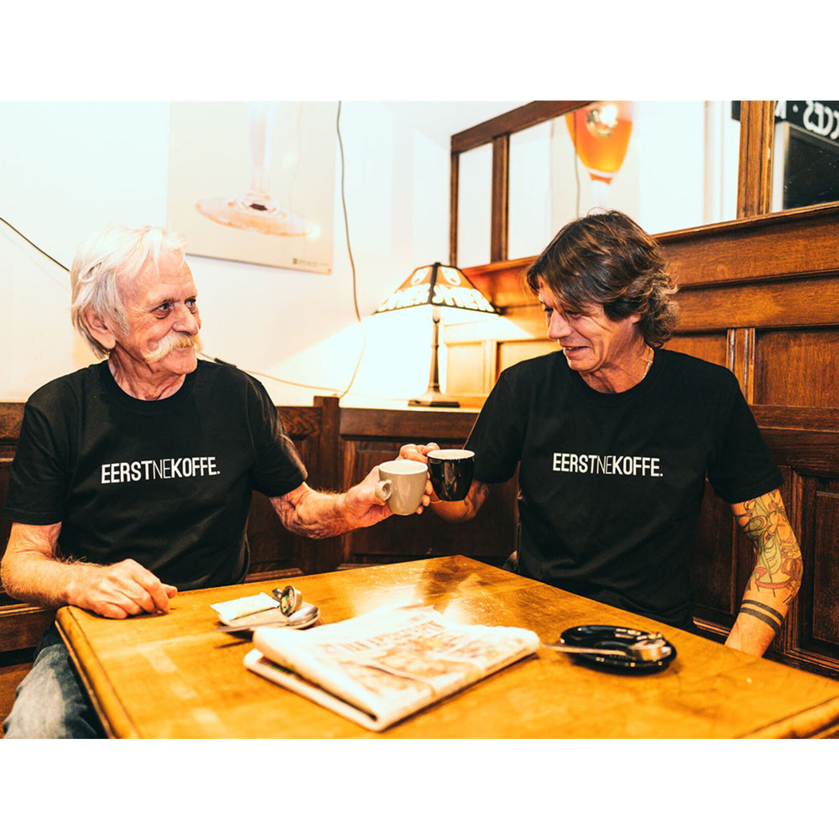 KLEIR T-SHIRT EERSTNEKOFFE MAAT L